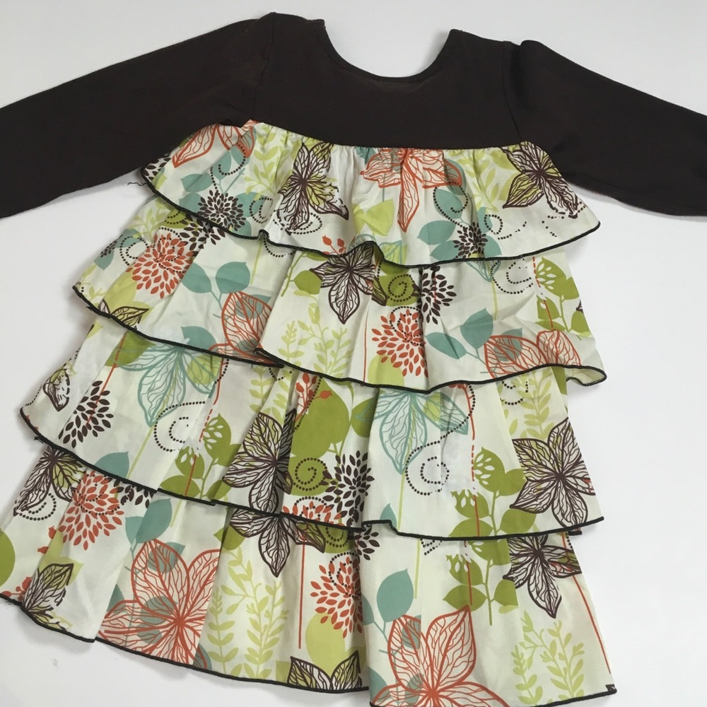Zucchini tiered dress | 3T